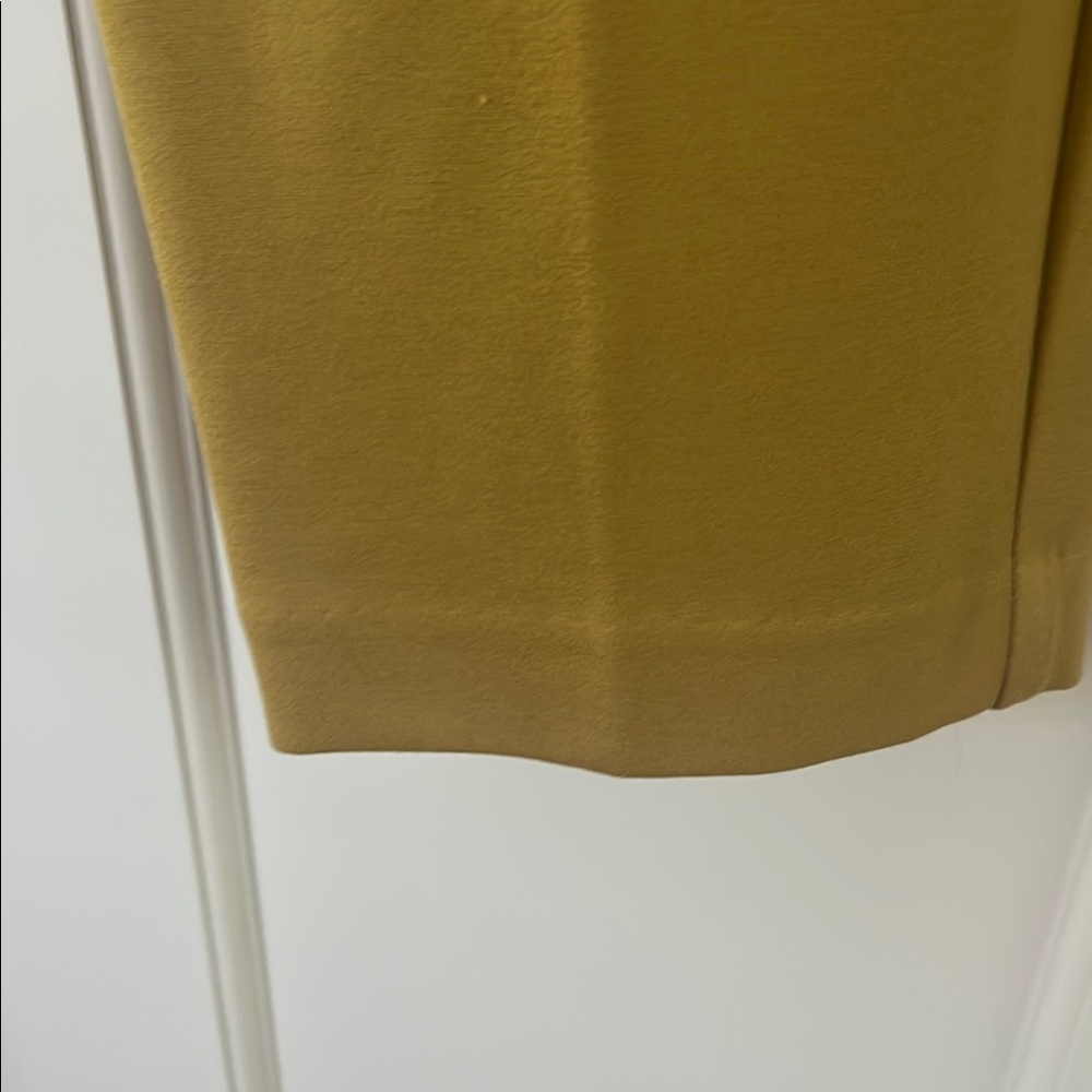 Jules & Leopold Mustard Ankle Pants - Picture 4 of 8
